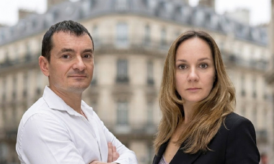 Portrait d'Alicia Weiland et Patrick Chalumeau, experts en valorisation immobilière chez Peak State Immo.